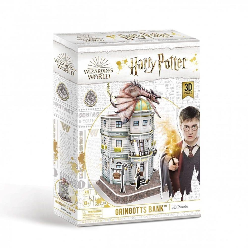 Box with the Harry Potter Gringott's Bank 3D model.