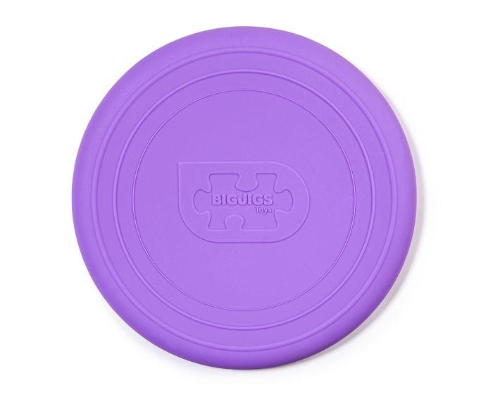Purple frisbee.
