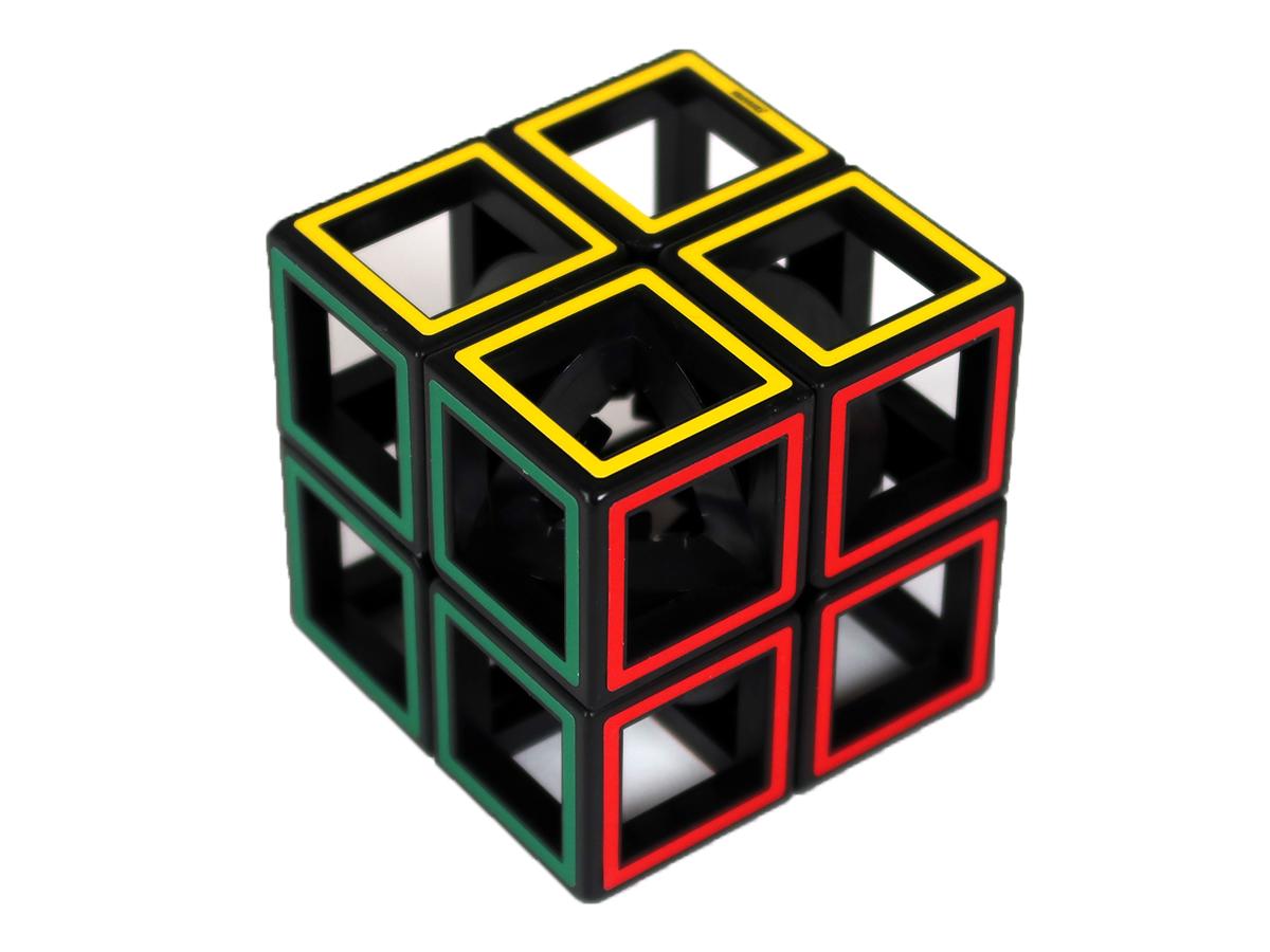 Hollow cube 2x2 puzzle.