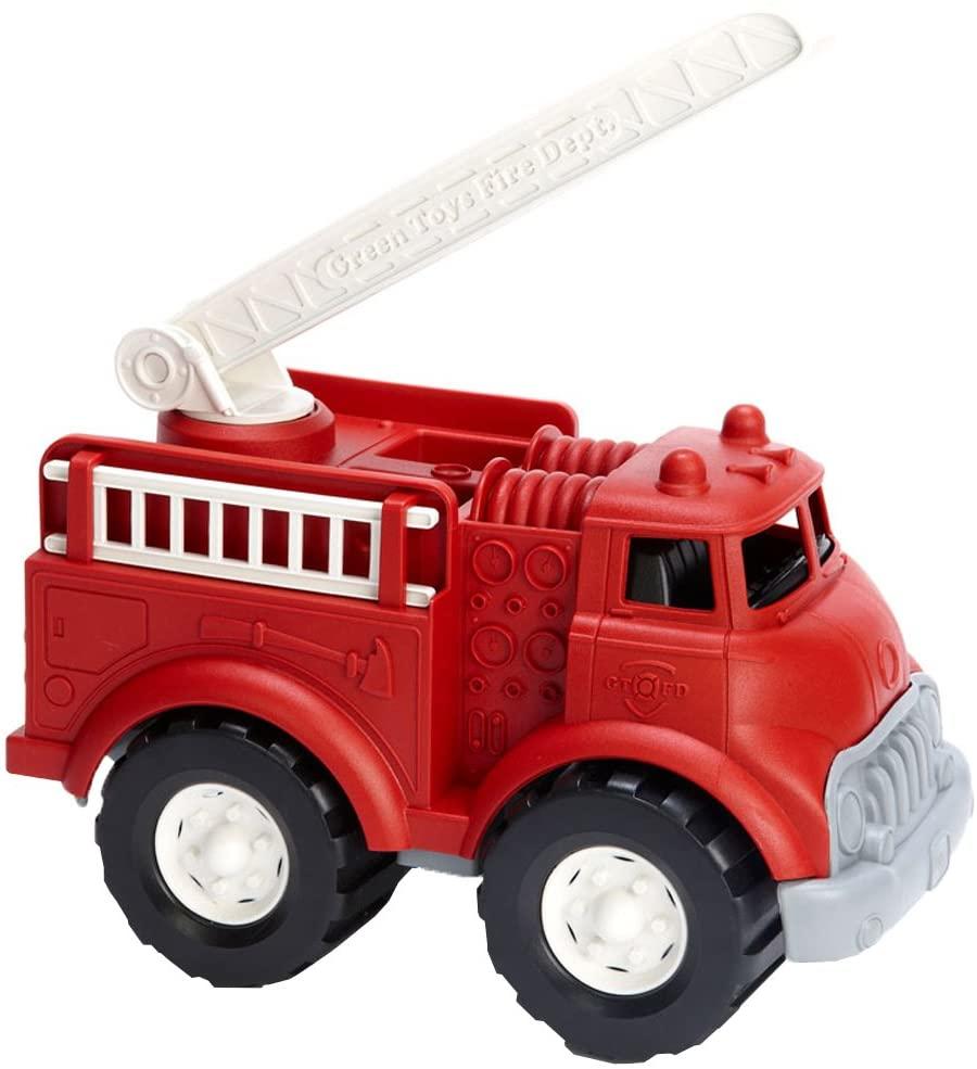 Green Toys Eco Friendly Fire Truck made from recycled plastic