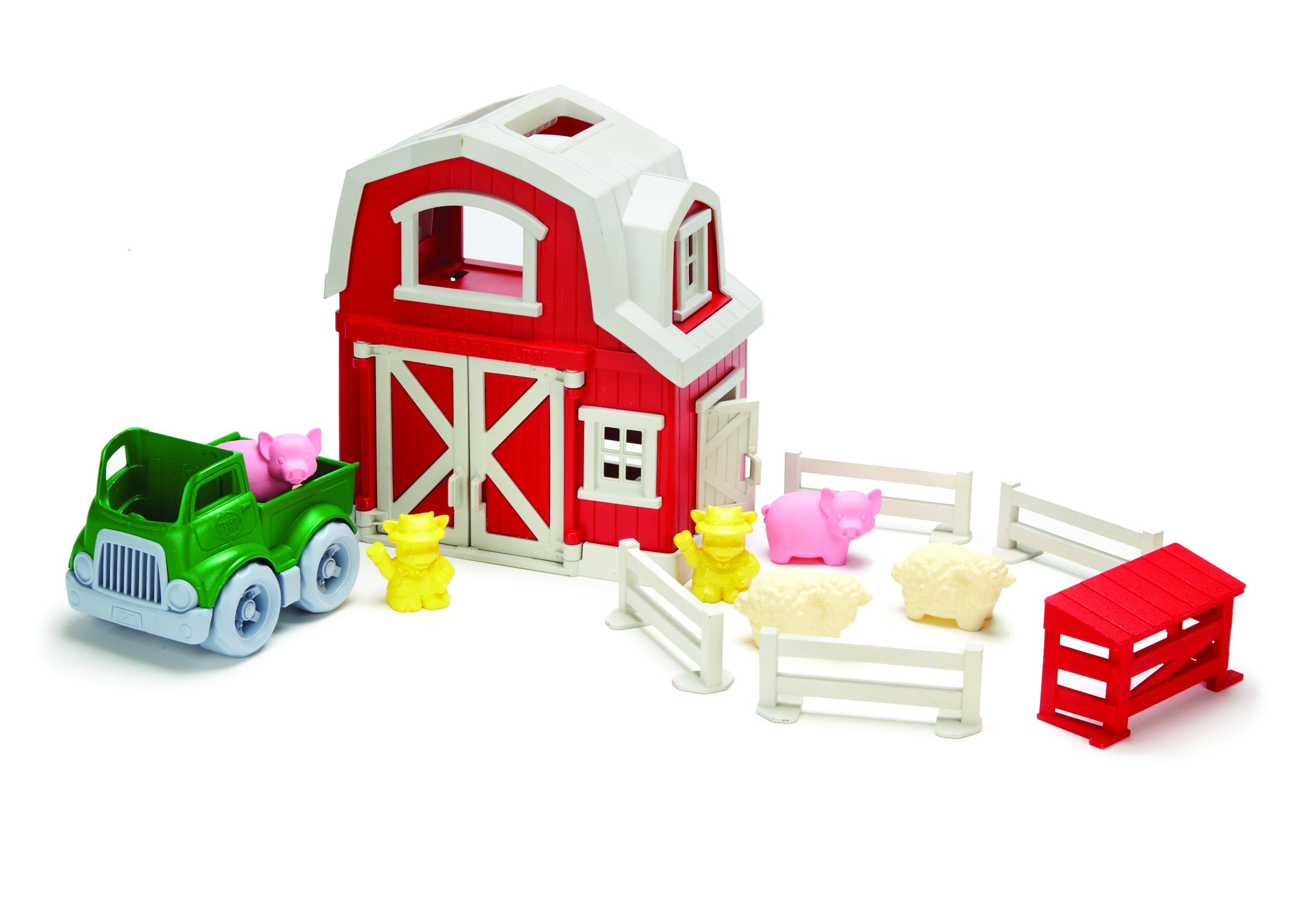 Green Toys Eco Friendly Farm made from recycled plastic