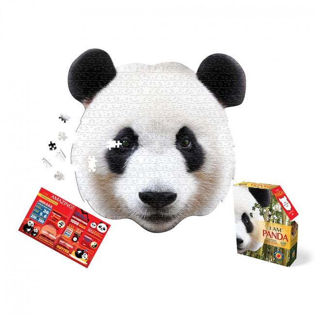 Large Panda head jigsaw puzzle.