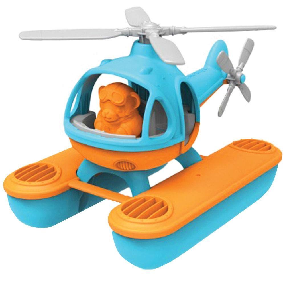 Green Toys Eco Friendly Sea Helicopter made from recycled plastic
