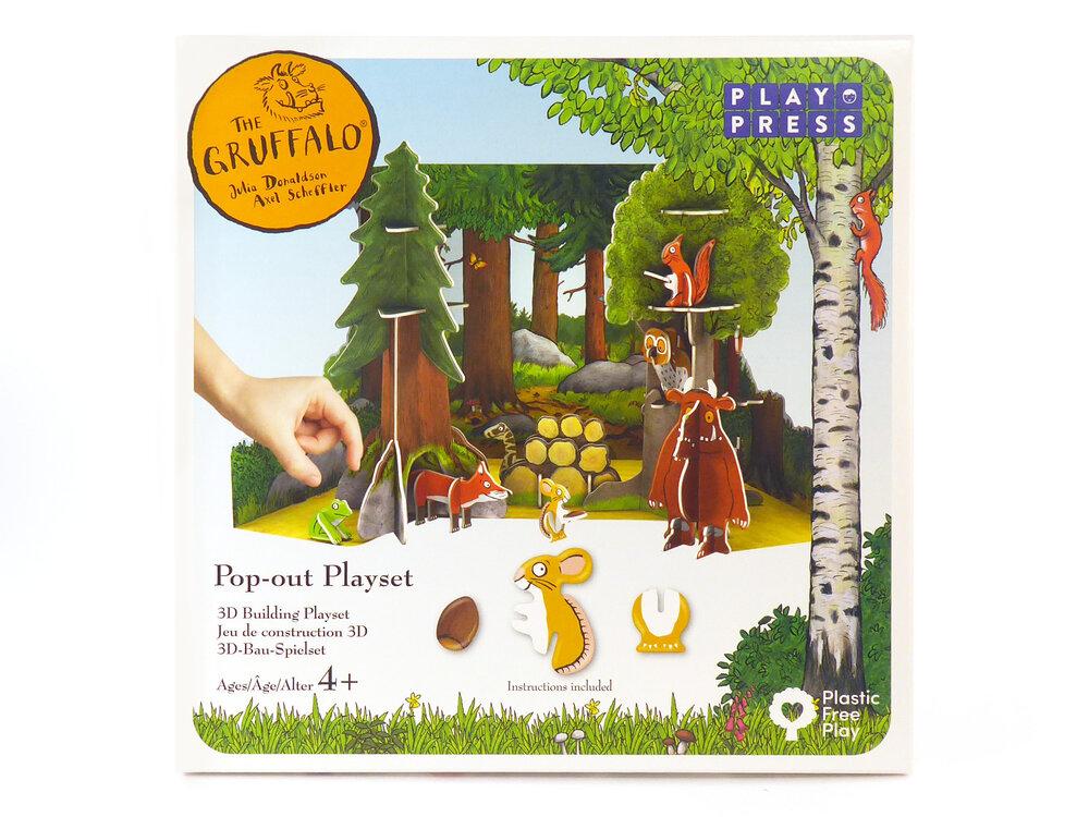 Packaging for the Play Press Gruffalo product.