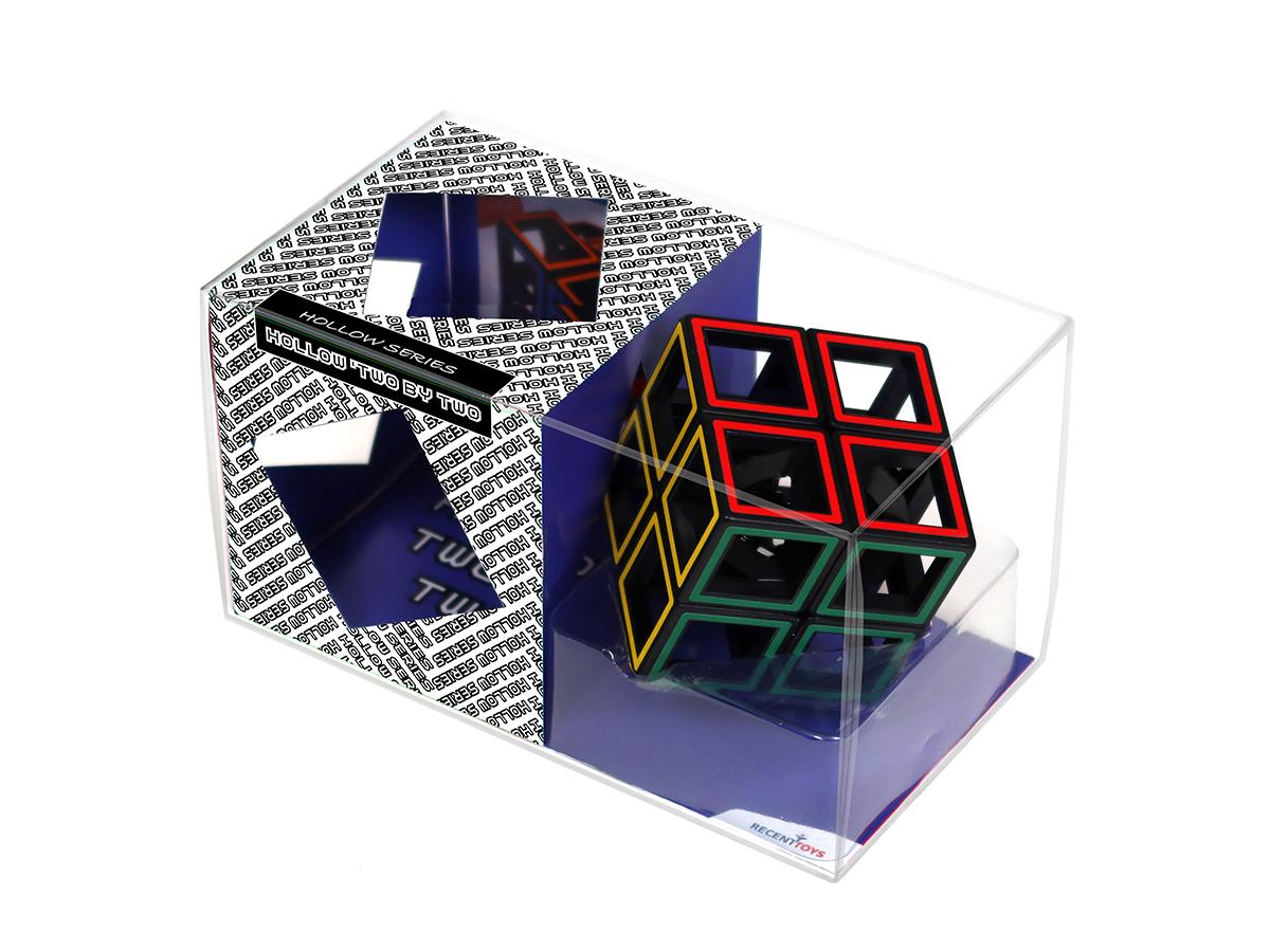 Hollow 2x2 Cube puzzle in manufacturer's packaging.