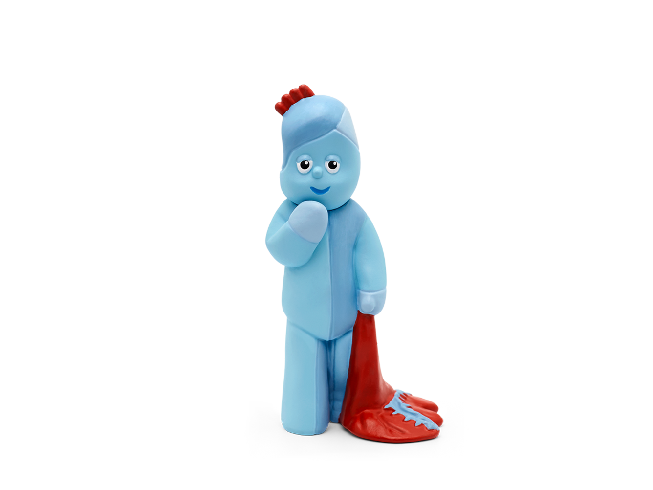 Blue In The Night Garden figure holding a blanket.