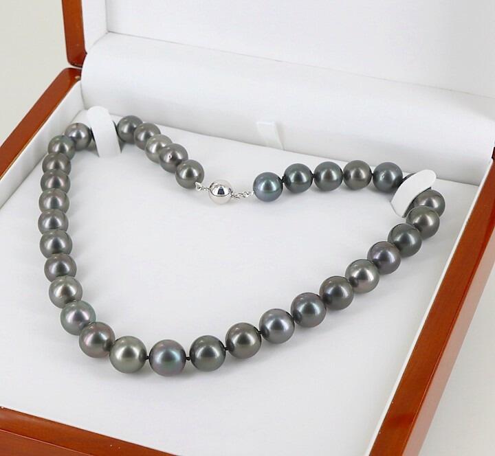 8-10mm Tahitian South Sea Pearl Necklace - AAAA Quality - Pure Pearls