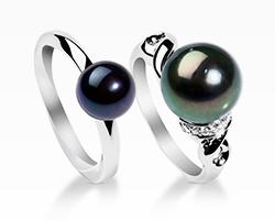 Black Pearl Rings