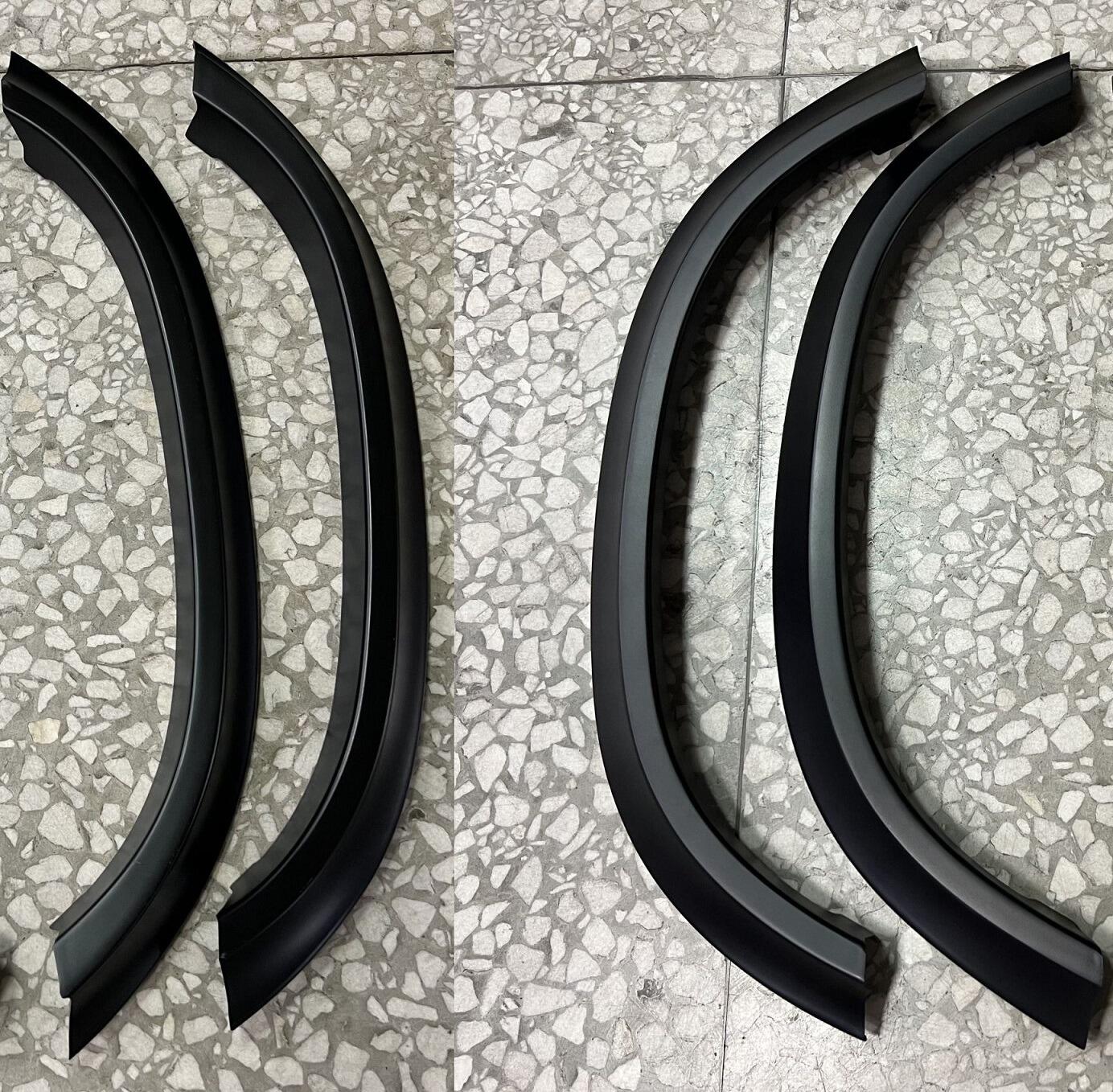 16v COSWORTH STYLE PLASTIC WHEEL ARCH COVERS FOR MERCEDES 190 (W201)