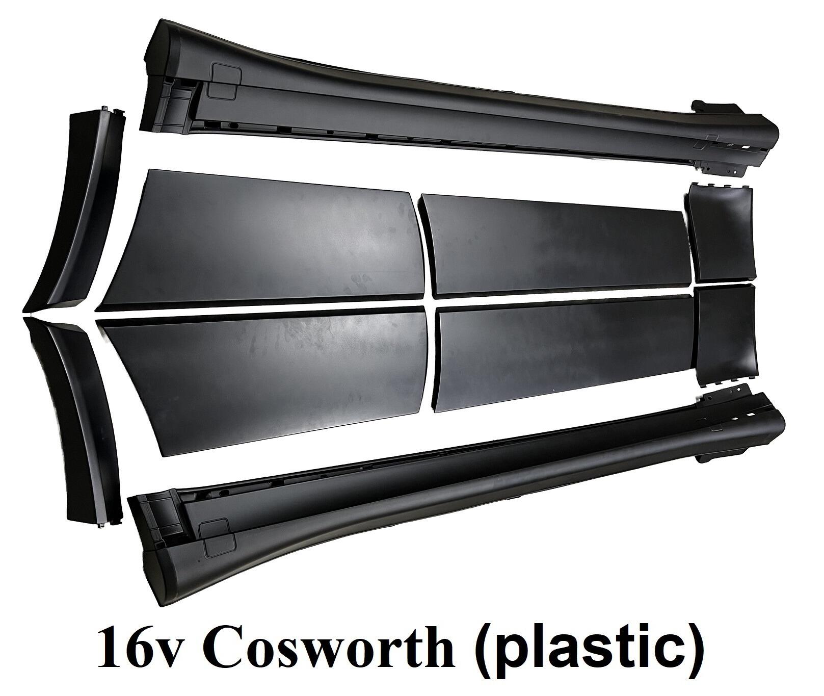 16v COSWORTH STYLE PLASTIC SIDE BODY KIT FOR MERCEDES 190 (W201)