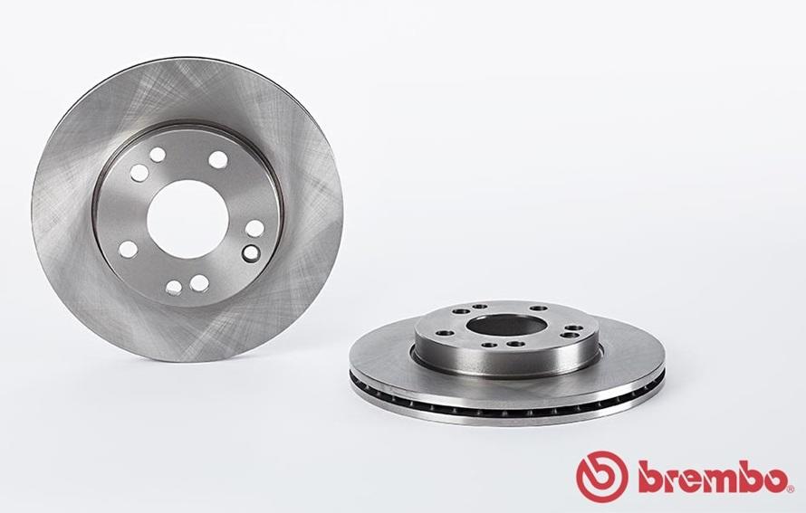 Brake Discs By Brembo For Mercedes 190 (W201)