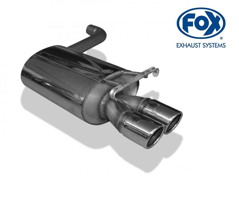 FOX Stainless Steel Exhaust Reducer - 55mm To 45mm - Single Sleeve