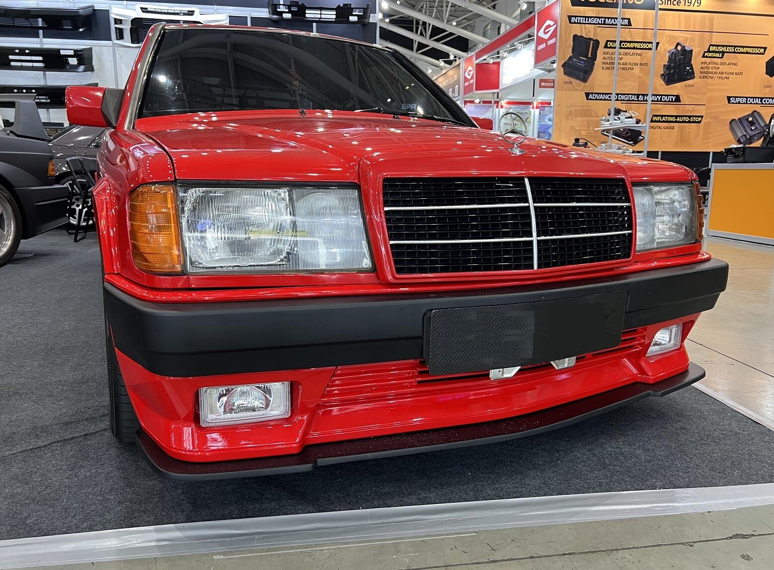 AMG Style PLASTIC FRONT BUMPER FOR MERCEDES 190 (W201)