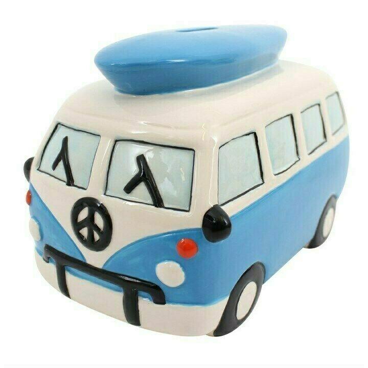Ceramic Campervan Money Box
