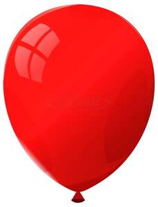 red birthday party balloon wedding arch