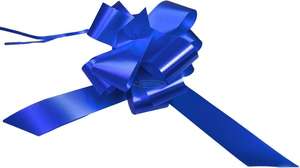 royal blue  wedding bows gift hamper