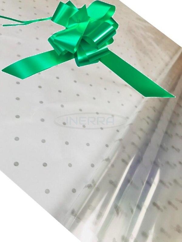 emerald green hamper wrap wrapping kit cellophane bow