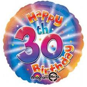 30th birthday party balloon