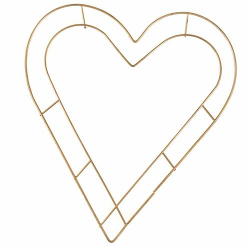 Wire Frame Hearts for Wreath Making