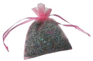 lavender filled wedding favor favour mesh organza bag drawstring
