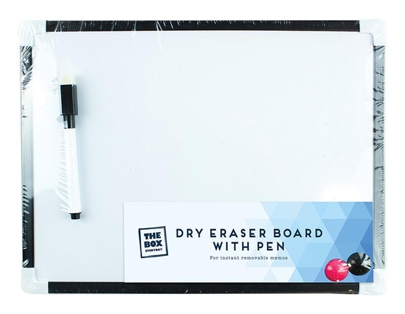 whiteboard and pen dry eraser set