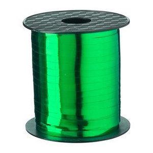 metallic green curling ribbon