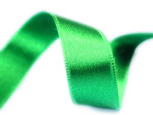 emerald green satin 10mm ribbon