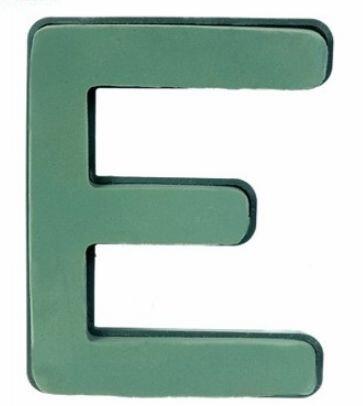 funeral foam letter E