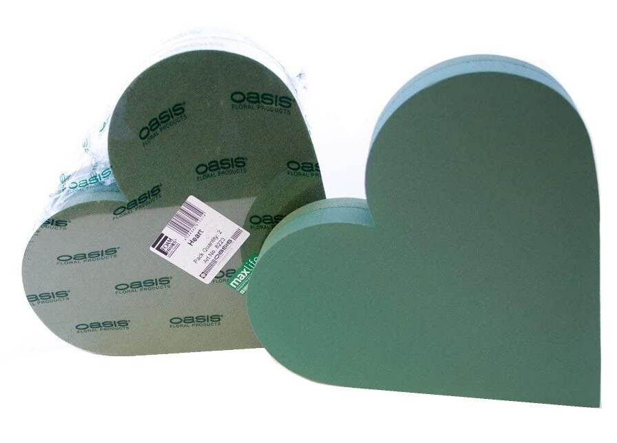 oasis foam heart