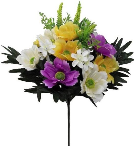 artificial flowers plant outdoors bouquet