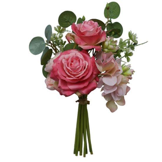 artificial pink roses flowers