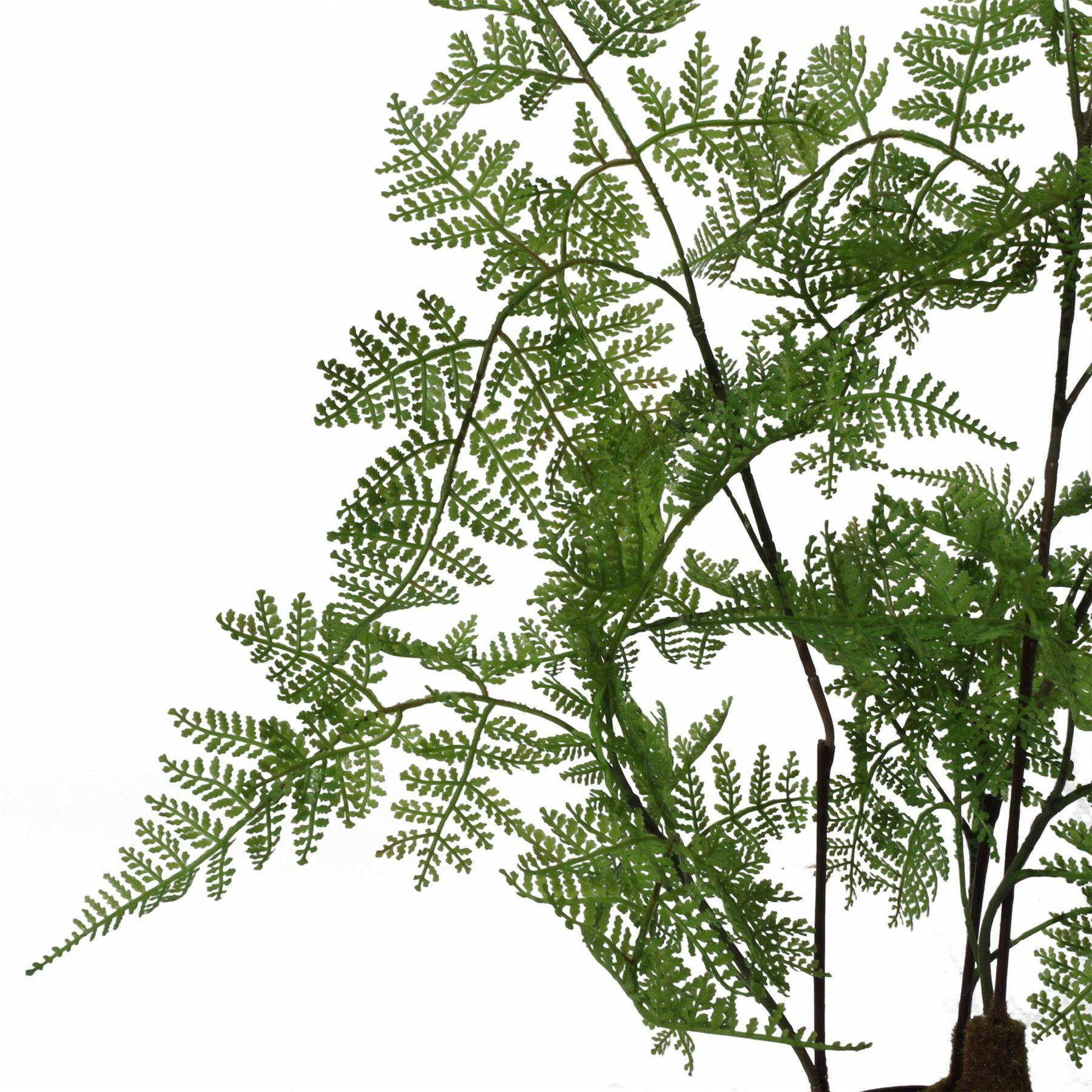 Artificial Natural Moss Base Fern Foliage Plant