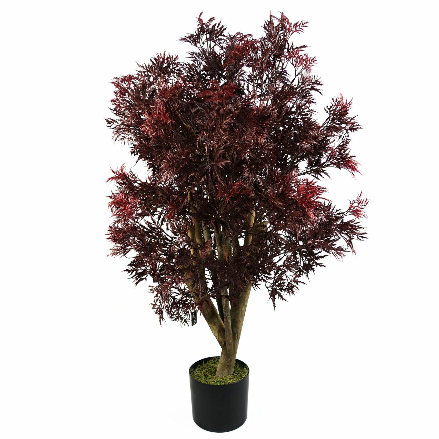 Red Aralia Tree Artificial UV Resistant Outdoor