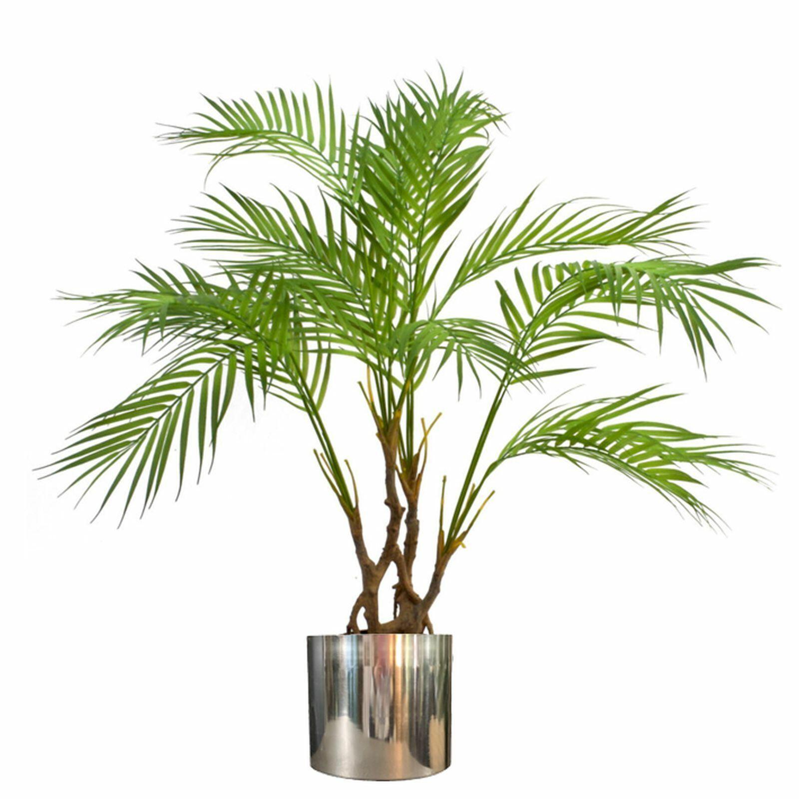 Artificial Areca Palm Plant Twisted Detail Trunk