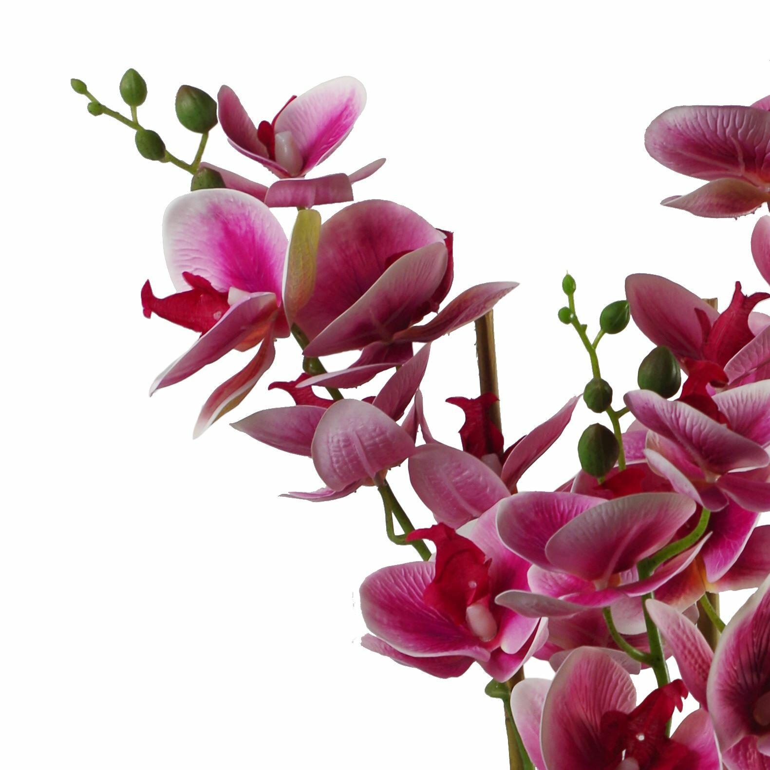 Artificial Orchid Dark Pink
