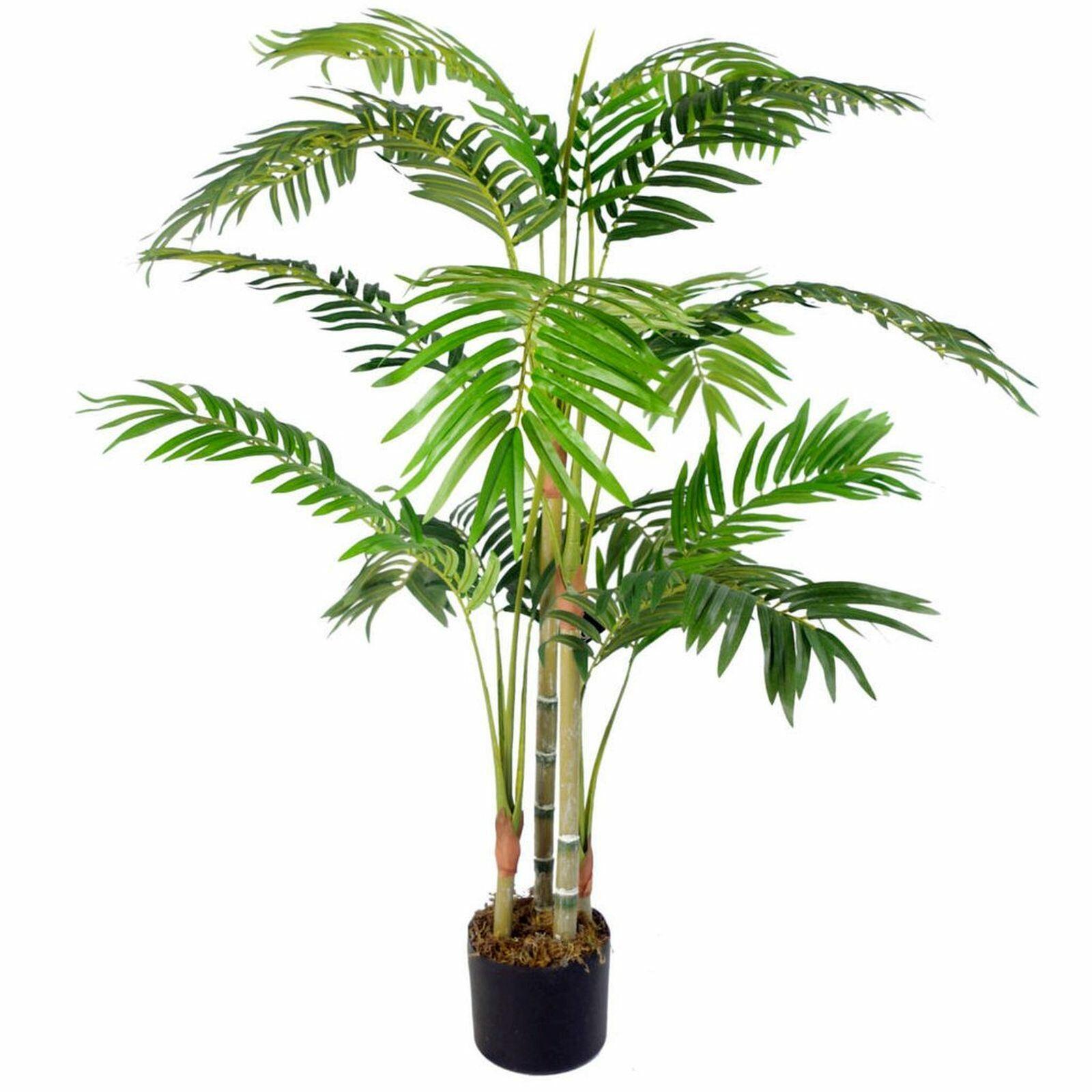 artificial areca palm tree with pot