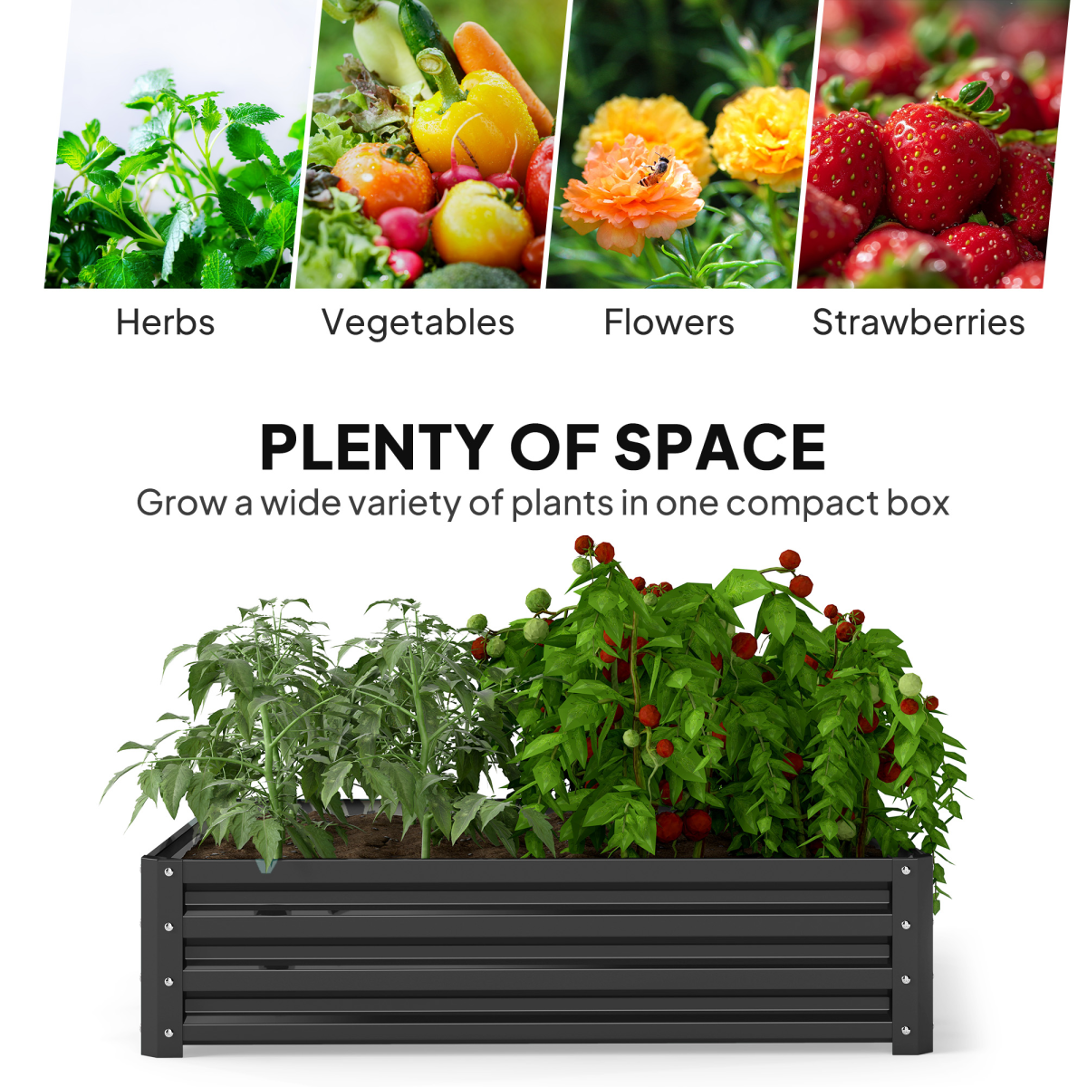 Garden Bed Gardner Frame Outdoor Planter