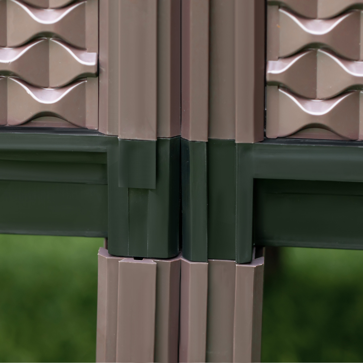 Set of 2 Raised Garden Bed Planter Box for Flowers