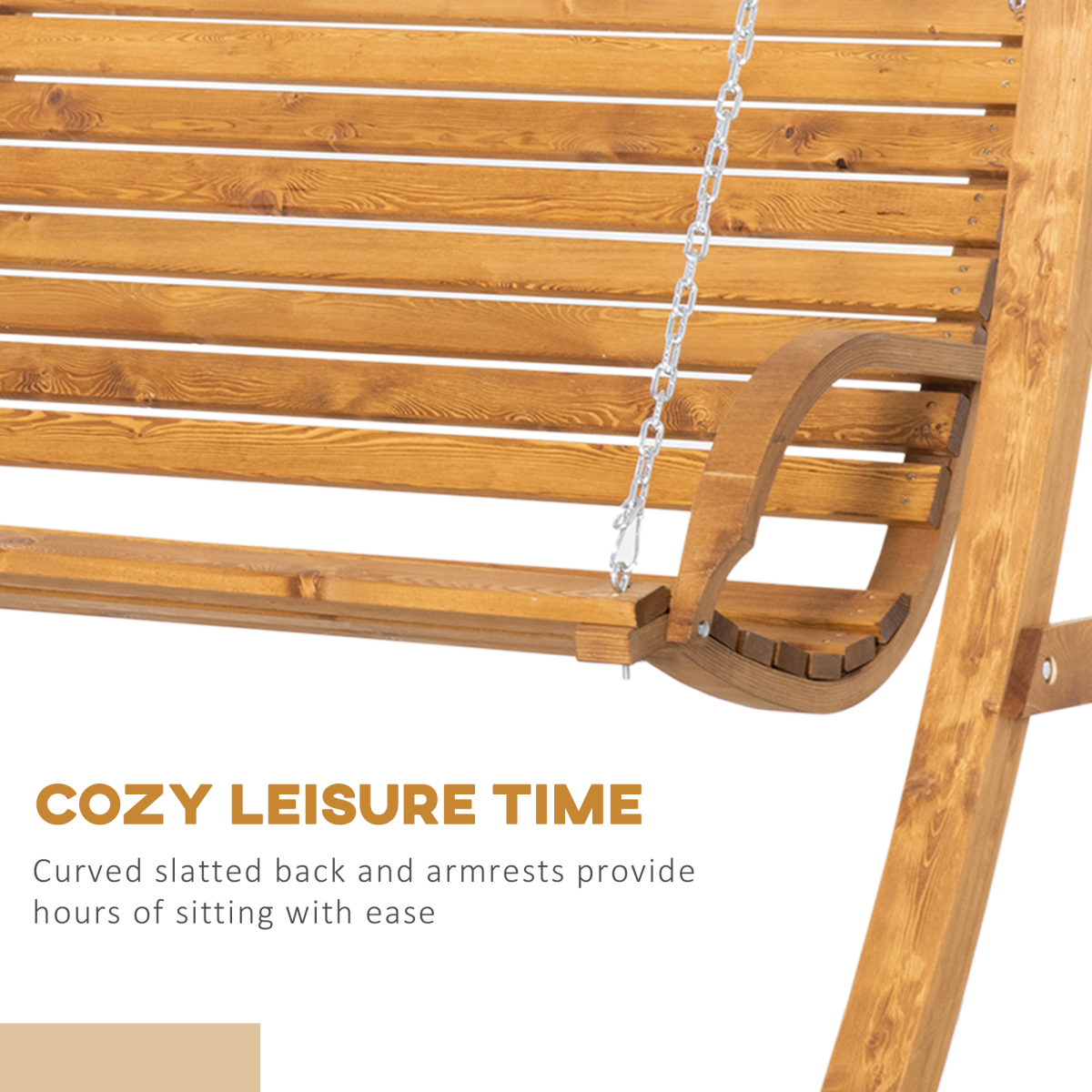 2 Seater Garden Swing Seat Swing Chair