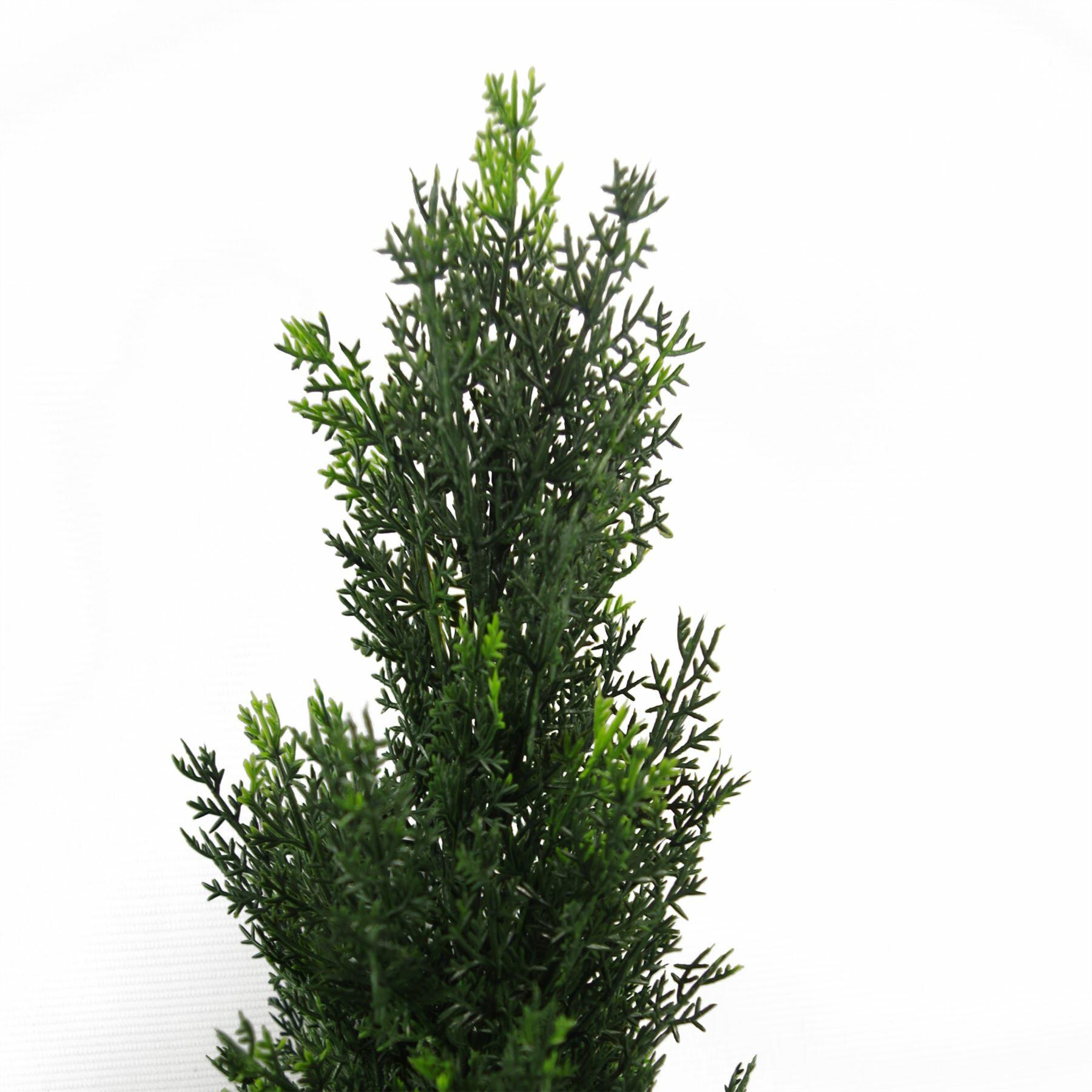 90cm UV Artificial Cedar Cypress Topiary