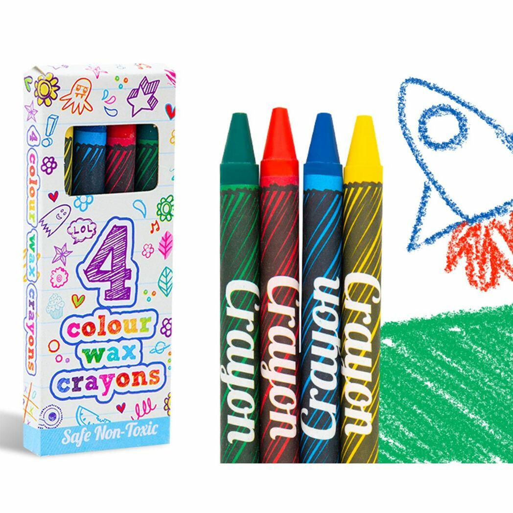 henbrandt safe and non-toxic 4 mini assorted colours
