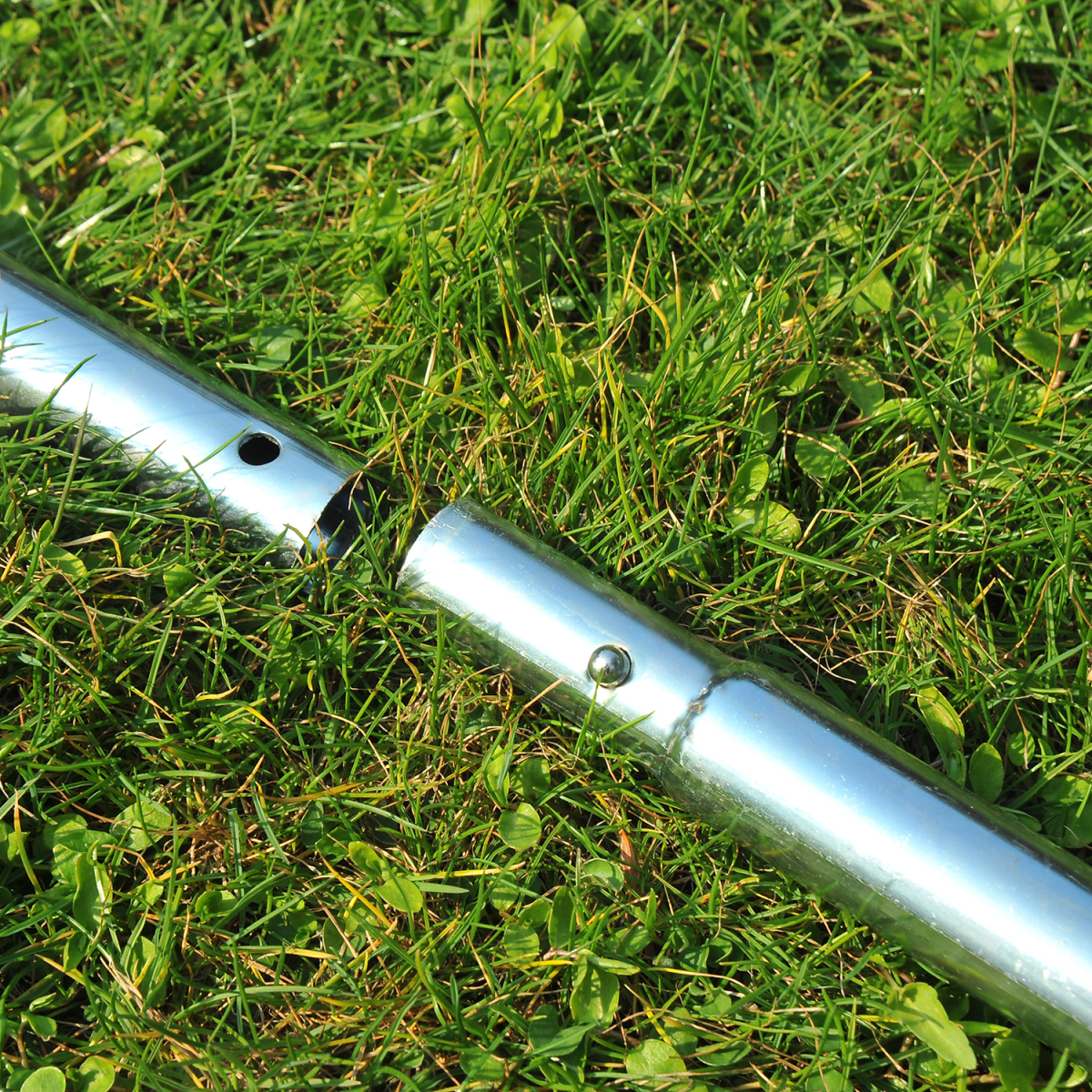 outsunny lawn aerator rollergreensilver view 8