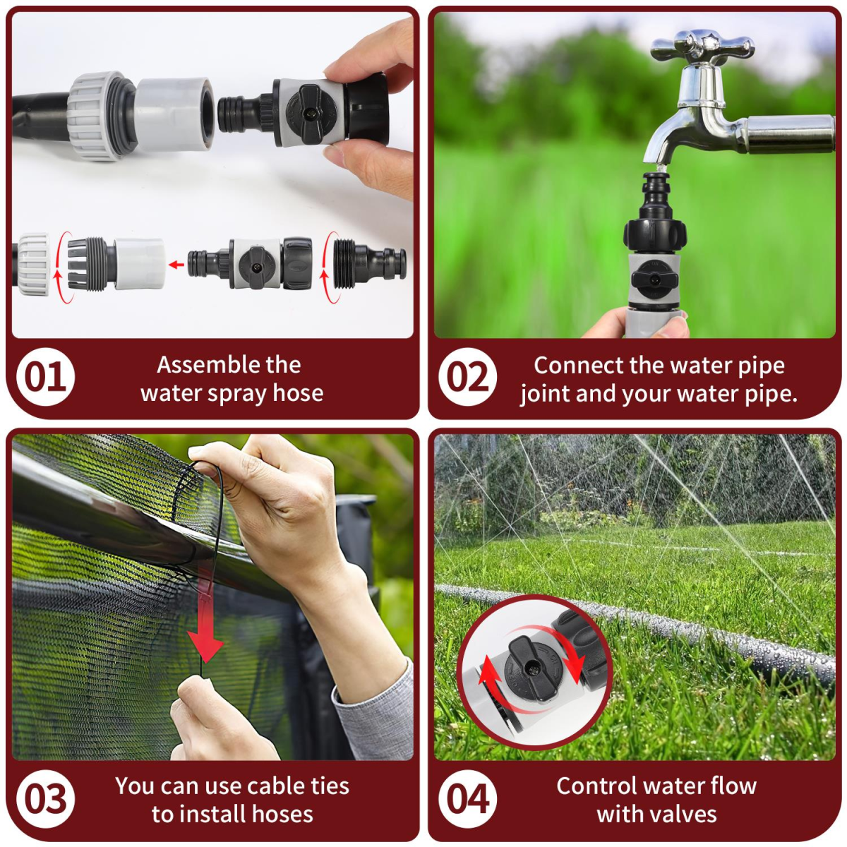 vinsani 15m garden sprinkler 1010520 view 9