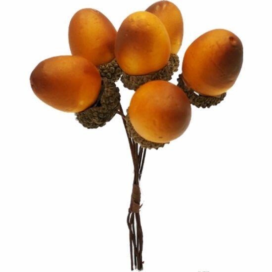 artificial acorn pick bundle acorns on stem
