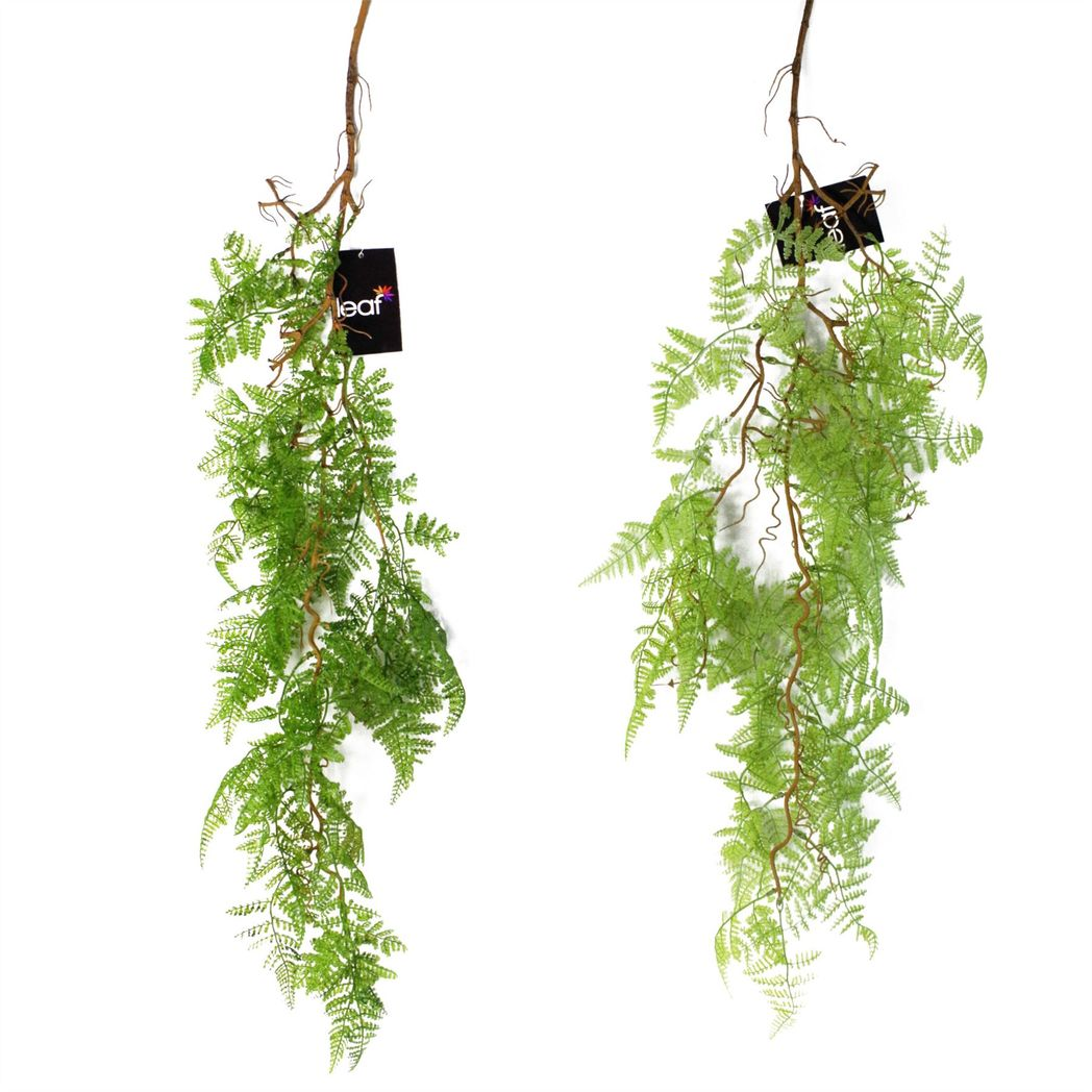 hanging fern green maidenhair dark artificial plant product image