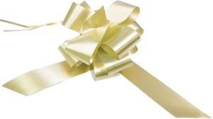 cream wedding bows gift hamper