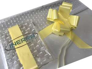 lemon hamper wrapping kit gift basket christmas cellophane wrap and bow