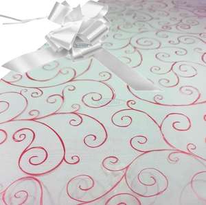 pearl bow cellophane hamper wrapping kit christmas