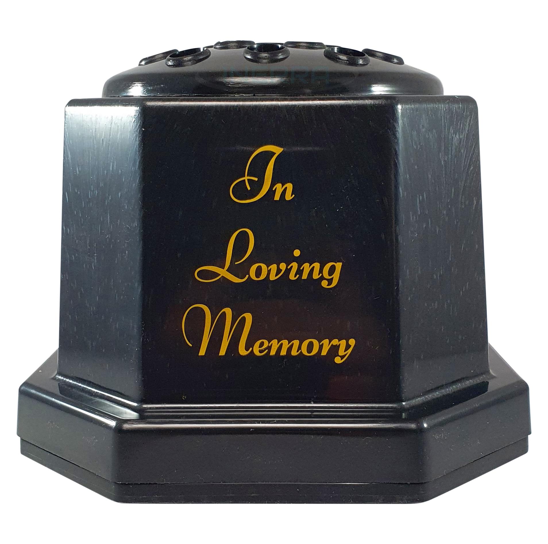 memorial pot in loving memory