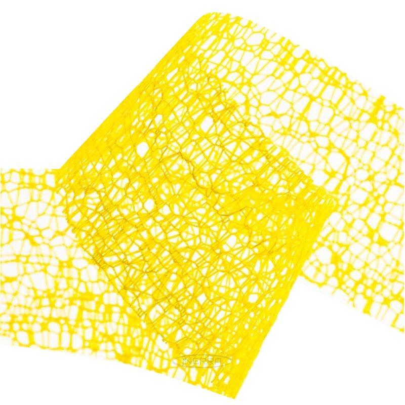 deco web webbing spider ribbon 2" 2 inch 50mm yellow